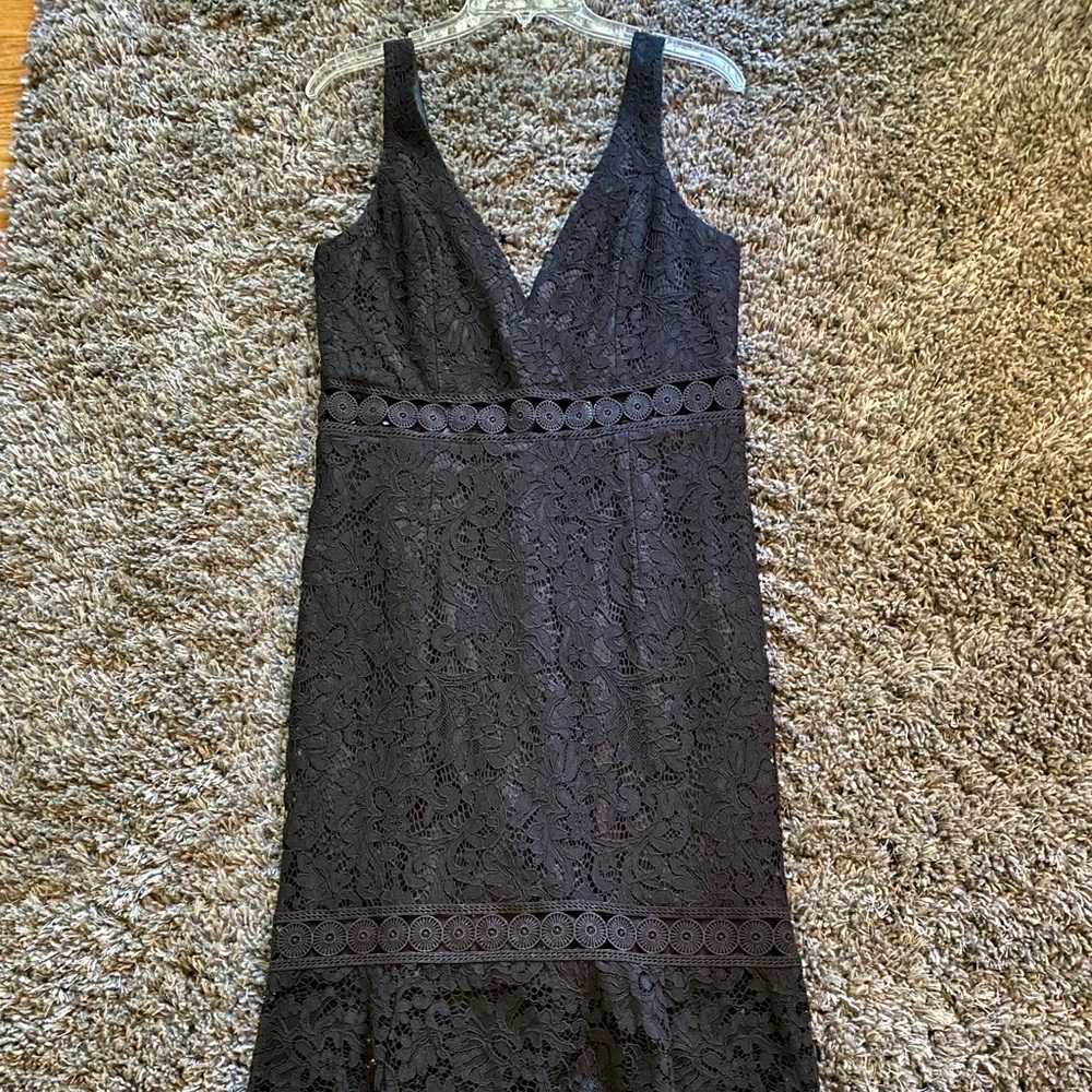 NWT Bardot mid-length lace cocktail dress